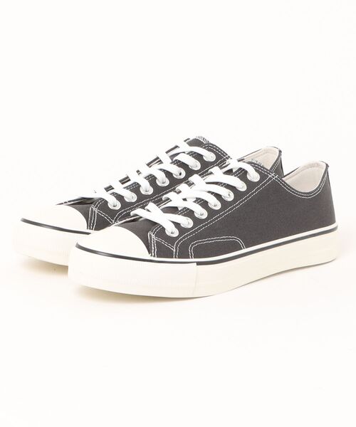 CEDAR CREST（セダークレスト ）の「【CEDAR CREST】キャンバススニーカー　WEAVER ECO II Lo（スニーカー・メンズ・ブラック/グレー/グリーン/イエロー/ダークブラウン・25.0cm/25.5cm/26.0cm/26.5cm/27.0cm/28.0cm/27.5cm）」の2枚目の写真