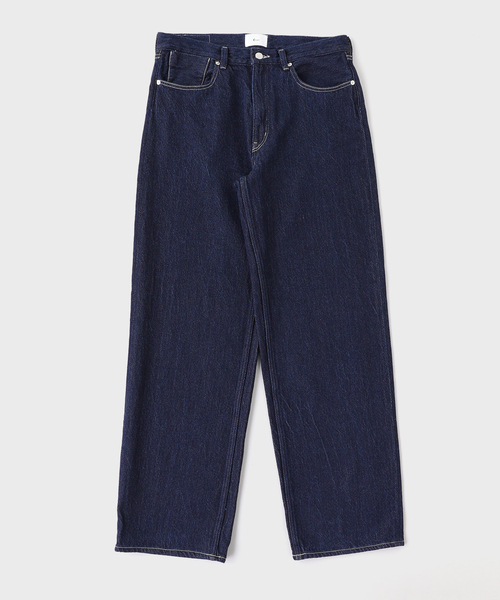 EDIFICE(エディフィス)の「ETAT(エタ) Type 001 Oxford Jeans Indigo Rinced(デニムパンツ・メンズ・ネイビー・50/48/46)」の3枚目の写真