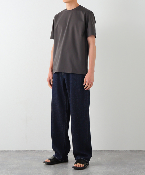 EDIFICE(エディフィス)の「ETAT(エタ) Type 001 Oxford Jeans Indigo Rinced(デニムパンツ・メンズ・ネイビー・50/48/46)」の7枚目の写真