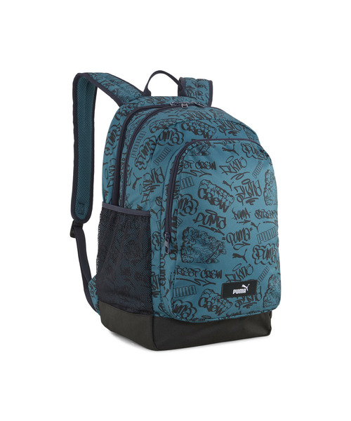 PUMA（プーマ）の「PUMA プーマ ユニセックス プーマ アカデミー AOP バックパック 29L PUMA ACADEMY（バックパック/リュック・メンズ・グリーン系その他/ブラック×パープル/ピンク/ブラック系その他2/ピンク系その他・フリー）」の6枚目の写真