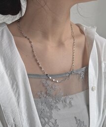 DouDou | オーバルロングチェーンネックレス(ネックレス)