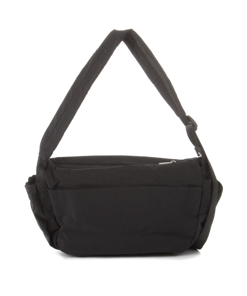 studio CLIP(スタディオクリップ)の「【軽量/500mlボトル収納可/10ポケット構造】からだよろこぶフラップショルダーバッグ(ショルダーバッグ・レディース・ブラック/ベージュ・FREE)」の7枚目の写真