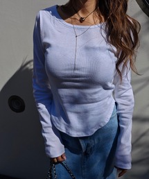 esutoreja | ラウンドヘムベーシックトップス(Tシャツ/カットソー)