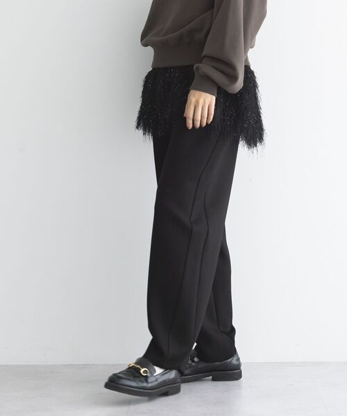 GARAGE OF GOOD CLOTHING（ガレージオブグッドクロージング）の「フェザーショート丈スカート（スカート・レディース・ブラック・FREE）」の4枚目の写真