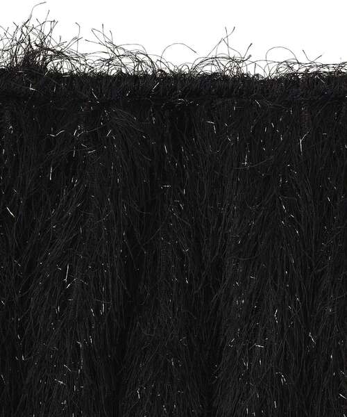 GARAGE OF GOOD CLOTHING（ガレージオブグッドクロージング）の「フェザーショート丈スカート（スカート・レディース・ブラック・FREE）」の12枚目の写真