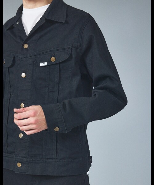 5351 POUR LES HOMMES（ゴーサンゴーイチプールオム）の「【コラボ企画/セットアップ対応】LEE/リー 101Z デニムジャケット/Gジャン（デニムジャケット・メンズ・ブラック/インディゴブルー・48/46/44）」の9枚目の写真