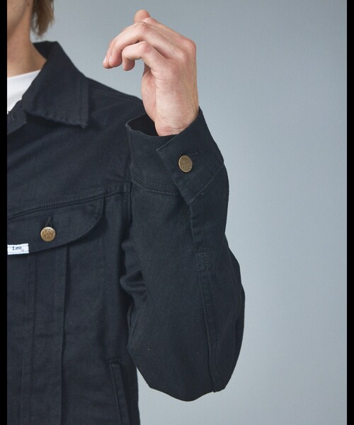 5351 POUR LES HOMMES（ゴーサンゴーイチプールオム）の「【コラボ企画/セットアップ対応】LEE/リー 101Z デニムジャケット/Gジャン（デニムジャケット・メンズ・ブラック/インディゴブルー・48/46/44）」の10枚目の写真