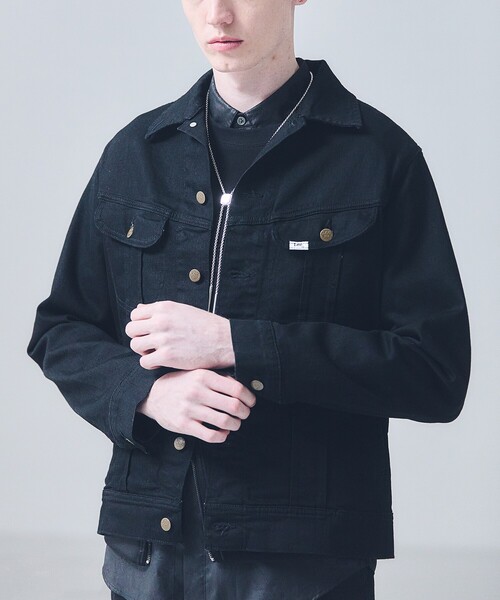 5351 POUR LES HOMMES（ゴーサンゴーイチプールオム）の「【コラボ企画/セットアップ対応】LEE/リー 101Z デニムジャケット/Gジャン（デニムジャケット・メンズ・ブラック/インディゴブルー・48/46/44）」の16枚目の写真