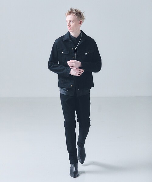 5351 POUR LES HOMMES（ゴーサンゴーイチプールオム）の「【コラボ企画/セットアップ対応】LEE/リー 101Z デニムジャケット/Gジャン（デニムジャケット・メンズ・ブラック/インディゴブルー・48/46/44）」の18枚目の写真