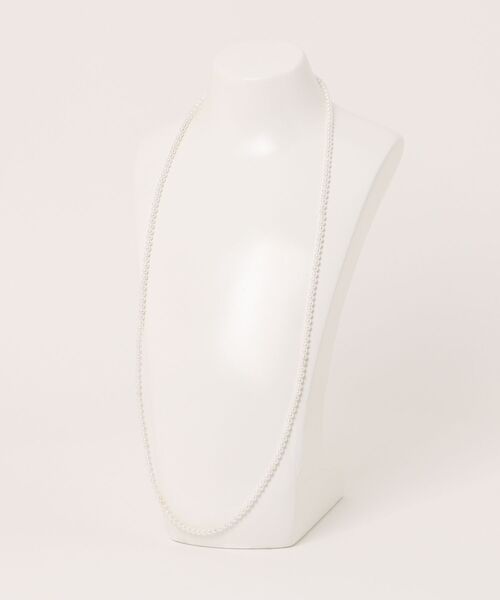 ARCHIVER（アーカイバ）の「【W】【it】一連デザイン　シンプルパールネックレス（ネックレス・レディース・ホワイト系その他/ホワイト/ホワイト系その他2・FREE）」の4枚目の写真