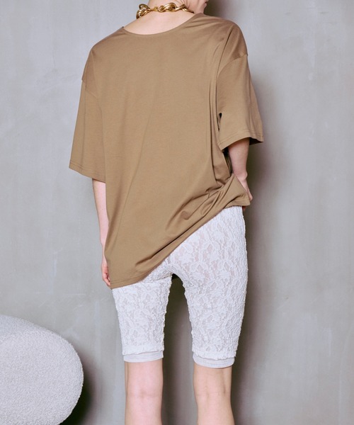 MAISON SPECIAL（メゾンスペシャル）の「Lace Cycle Pants/レースサイクルパンツ（その他パンツ・レディース・ホワイト/ブルー/ブラック・FREE）」の10枚目の写真