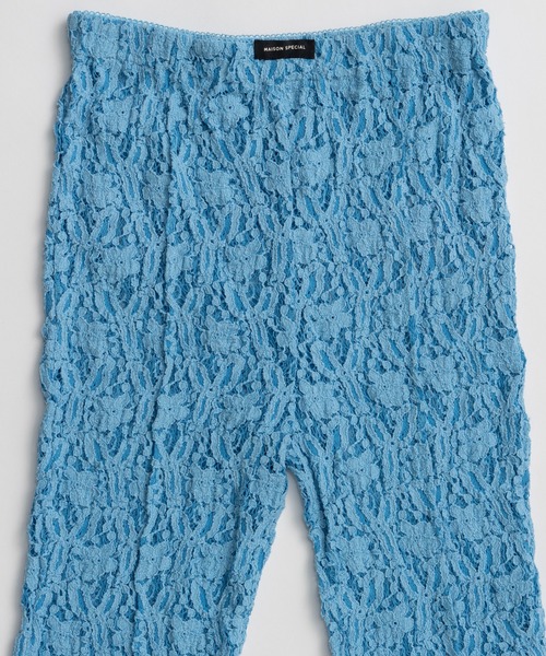 MAISON SPECIAL（メゾンスペシャル）の「Lace Cycle Pants/レースサイクルパンツ（その他パンツ・レディース・ホワイト/ブルー/ブラック・FREE）」の11枚目の写真