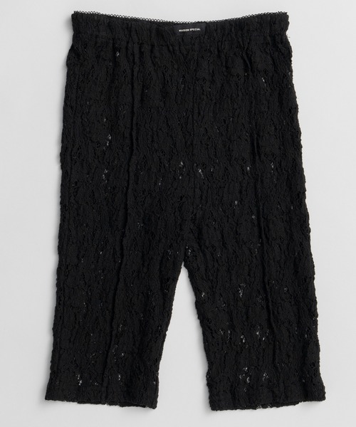 MAISON SPECIAL（メゾンスペシャル）の「Lace Cycle Pants/レースサイクルパンツ（その他パンツ・レディース・ホワイト/ブルー/ブラック・FREE）」の15枚目の写真