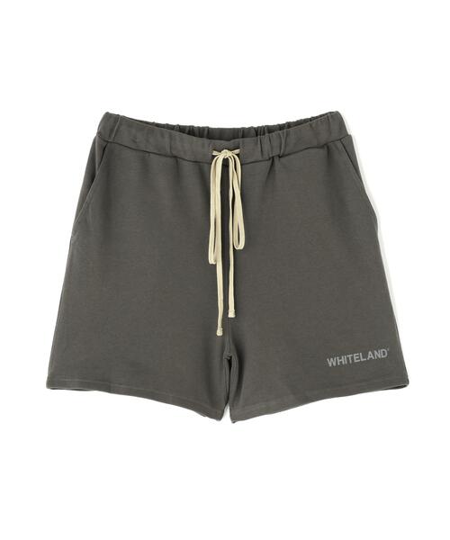 WHITELAND(ホワイトランド)の「【WEB&DEPOT限定】WHITELAND/ホワイトランド/LOGO SWEAT SHORTS(スウェットパンツ・メンズ・ベージュ/ブラック/グレー・L/M/S)」の21枚目の写真