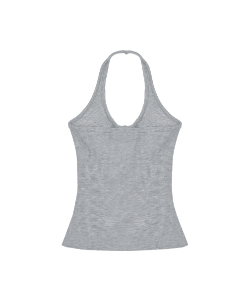 NICK&NICOLE（ニックアンドニコール）の「HALTER NECK TOP_GRAY（Tシャツ/カットソー・レディース・その他・FREE）」の5枚目の写真
