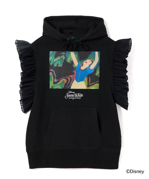 NON TOKYO（ノントーキョー）の「Disney 『Snow White』 NON TOKYO 　FRILL SLEEVE HOODIE（パーカー・レディース・ブラック/カーキ・FREE）」の11枚目の写真