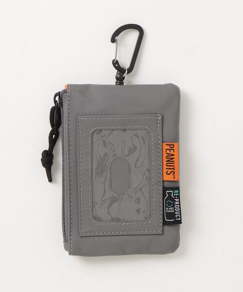 FUNALIVE（ファンアライブ）の「SNOOPY スヌーピー パスポーチ RE-PET リール付き（パスケース・レディース・グレー/ベージュ・FREE）」の17枚目の写真