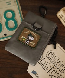 FUNALIVE | SNOOPY スヌーピー パスポーチ RE-PET リール付き(パスケース)