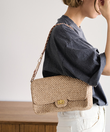 a point（アポワン）の「A POINT/アポワン MALALA（かごバッグ）」