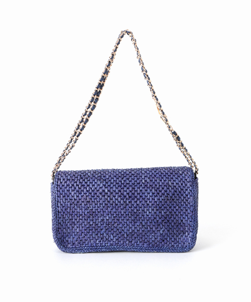 FRAMeWORK（フレームワーク）の「A POINT/アポワン MALALA（かごバッグ・レディース・ネイビー/アイボリー・FREE）」の19枚目の写真