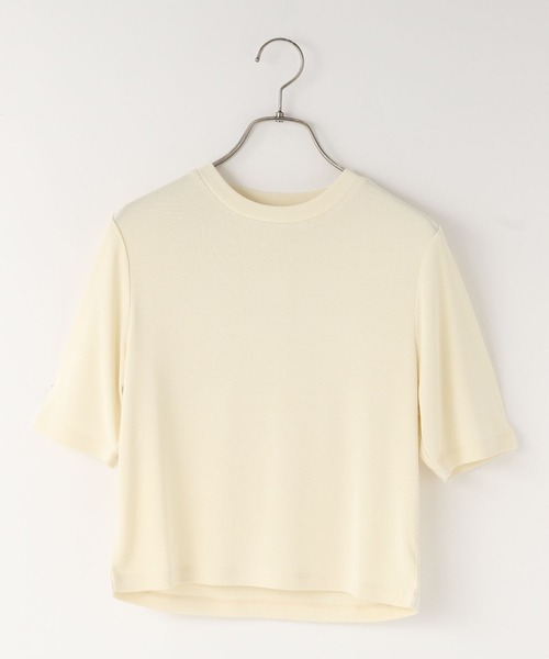LOWRYS FARM(ローリーズファーム)の「フィブリル5S 638391(Tシャツ/カットソー・レディース・ピンク/ブラック/アイボリー/グレー・FREE)」の5枚目の写真