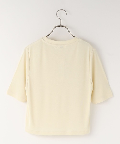 LOWRYS FARM(ローリーズファーム)の「フィブリル5S 638391(Tシャツ/カットソー・レディース・ピンク/ブラック/アイボリー/グレー・FREE)」の6枚目の写真