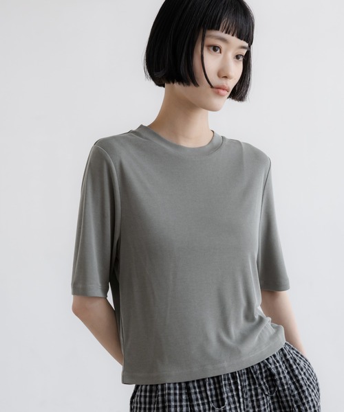 LOWRYS FARM(ローリーズファーム)の「フィブリル5S 638391(Tシャツ/カットソー・レディース・ピンク/ブラック/アイボリー/グレー・FREE)」の17枚目の写真