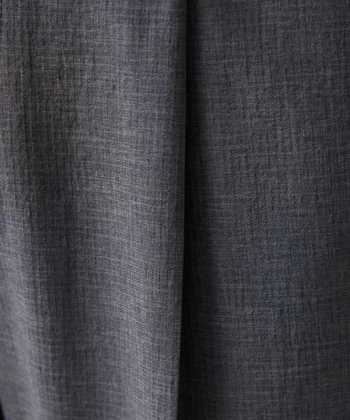 MICHEL KLEIN HOMME (ミッシェルクランオム)の「9分丈セミイージースラックスパンツ(スラックス・メンズ・ブラック/ダークグレー・MEDIUM/LARGE/X-LARGE)」の6枚目の写真