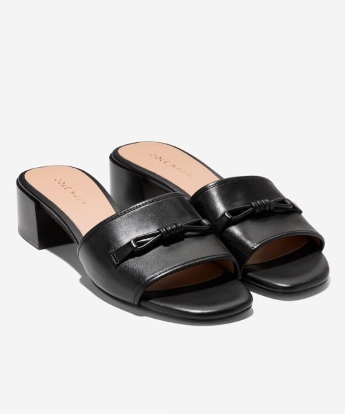 COLE HAAN(コールハーン)の「ケイリン ボウ ミュール womens(サンダル・レディース・ブラック・8/7.5/7/6.5/6/5.5/5)」の2枚目の写真