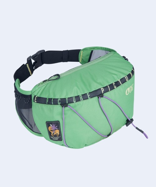 PICTURE ORGANIC CLOTHING（ピクチャーオーガニッククロージング）の「【PICTURE/ピクチャー】OFF TRAX WAISTPACK　ウエストバッグ　ボディーバッグ（ボディバッグ/ウエストポーチ・メンズ・ブラック/ブルー系その他/ミント・FREE）」の2枚目の写真