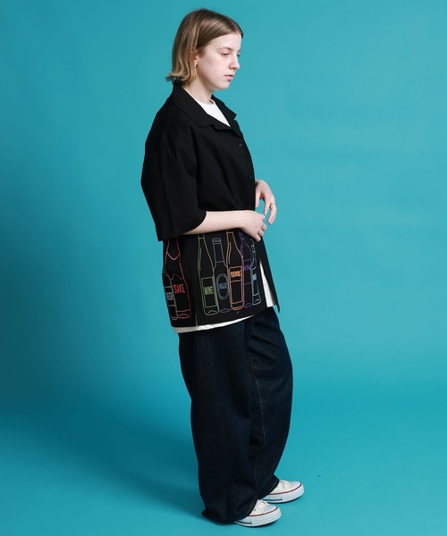 JACKROSE(ジャックローズ)の「YOIDORE 酒ボトル 刺繍シャツ(シャツ/ブラウス・メンズ・ブラック・M/L/XL)」の17枚目の写真