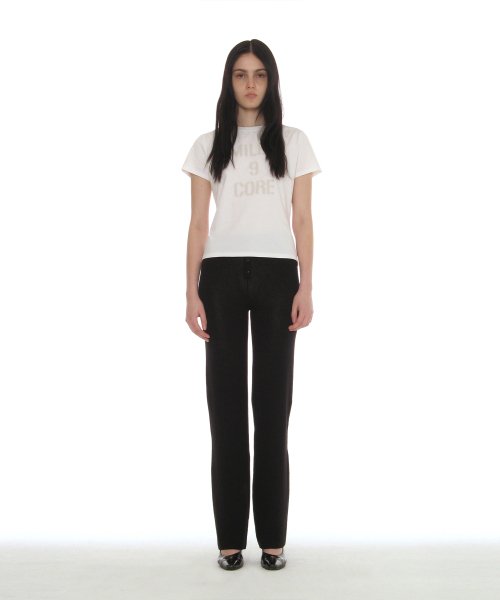 PARTIMENTO WOMEN（パルティメントウィメン）の「マイルス9コアリラックスドTシャツ_ホワイト（Tシャツ/カットソー・レディース・その他・SMALL/MEDIUM）」の2枚目の写真