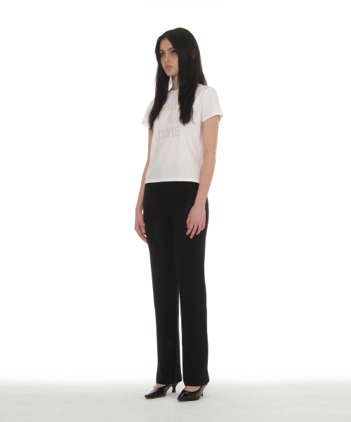 PARTIMENTO WOMEN（パルティメントウィメン）の「マイルス9コアリラックスドTシャツ_ホワイト（Tシャツ/カットソー・レディース・その他・SMALL/MEDIUM）」の3枚目の写真