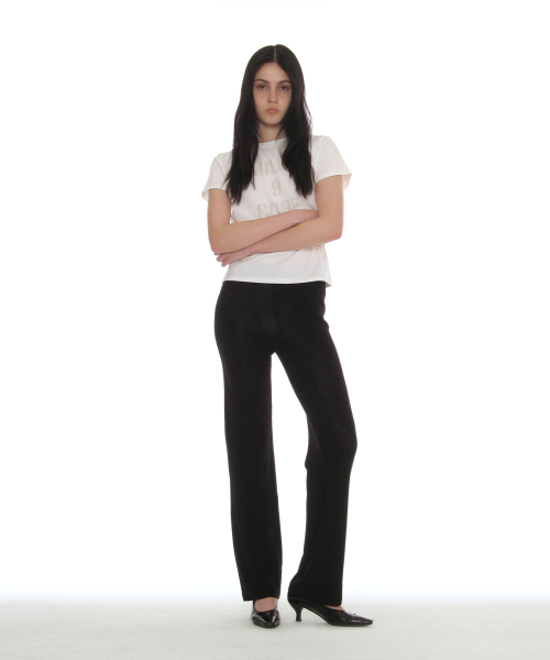 PARTIMENTO WOMEN（パルティメントウィメン）の「マイルス9コアリラックスドTシャツ_ホワイト（Tシャツ/カットソー・レディース・その他・SMALL/MEDIUM）」の5枚目の写真