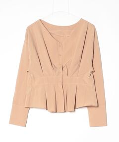 peplum knit tops/ペプラムニットトップス（ニット/セーター）｜OLUN