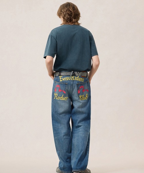 EJ, BOLD SEAGULL S/S TEE（Tシャツ/カットソー）｜EVISU（エヴィス