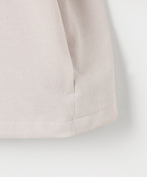 J.PRESS Ladies(J.プレス レディス)の「【季節の変わり目に】アキハ BREEZE COOL ノーカラー ブルゾン(ブルゾン・レディース・ライトグレー系/グレー系/ブラウン系・XS)」の19枚目の写真