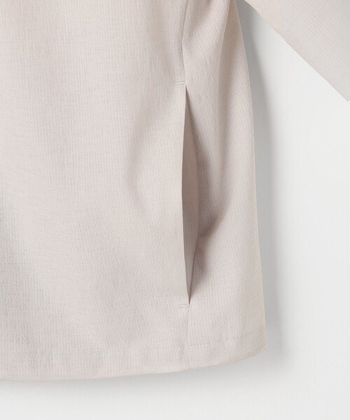 J.PRESS Ladies(J.プレス レディス)の「【季節の変わり目に】アキハ BREEZE COOL ノーカラー ブルゾン(ブルゾン・レディース・ライトグレー系/グレー系/ブラウン系・XS)」の21枚目の写真