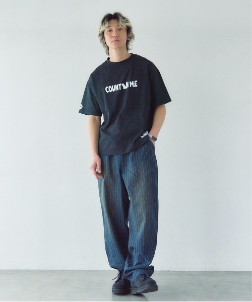JACKROSE(ジャックローズ)の「JE-Back/DOG&CAT.Nikukyu-SSTEE(Tシャツ/カットソー・メンズ・ホワイト/ブラック系2/ホワイト系2/ブラック・S/M/L)」の9枚目の写真