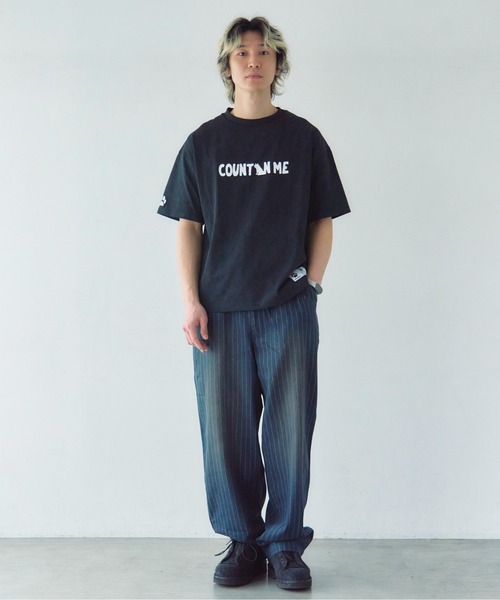 JACKROSE(ジャックローズ)の「JE-Back/DOG&CAT.Nikukyu-SSTEE(Tシャツ/カットソー・メンズ・ホワイト/ブラック系2/ホワイト系2/ブラック・S/M/L)」の10枚目の写真