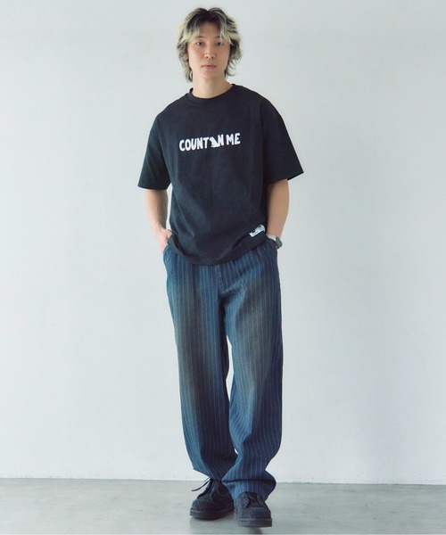 JACKROSE(ジャックローズ)の「JE-Back/DOG&CAT.Nikukyu-SSTEE(Tシャツ/カットソー・メンズ・ホワイト/ブラック系2/ホワイト系2/ブラック・S/M/L)」の11枚目の写真
