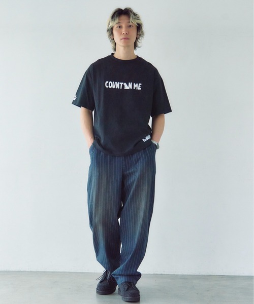 JACKROSE(ジャックローズ)の「JE-Back/DOG&CAT.Nikukyu-SSTEE(Tシャツ/カットソー・メンズ・ホワイト/ブラック系2/ホワイト系2/ブラック・S/M/L)」の12枚目の写真