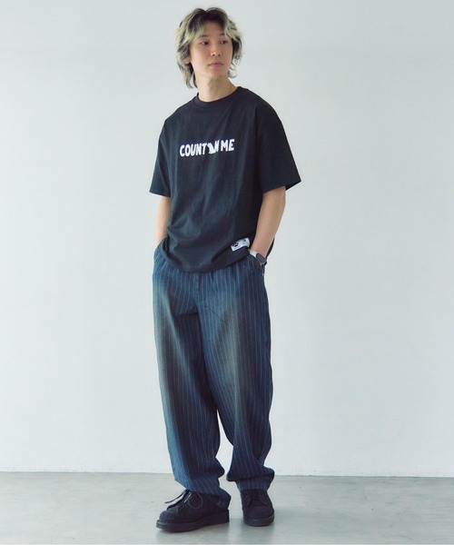 JACKROSE(ジャックローズ)の「JE-Back/DOG&CAT.Nikukyu-SSTEE(Tシャツ/カットソー・メンズ・ホワイト/ブラック系2/ホワイト系2/ブラック・S/M/L)」の13枚目の写真