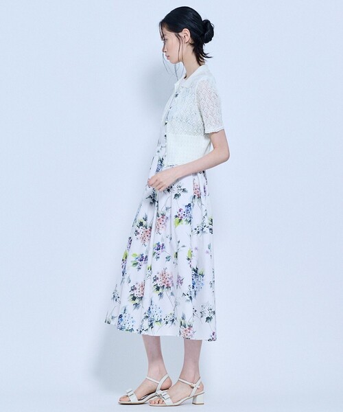 TOCCA（トッカ）の「SPIDER LACE KNIT レースニットカーディガン（カーディガン/ボレロ・レディース・アイボリー系/ブラック系・SMALL/MEDIUM）」の16枚目の写真