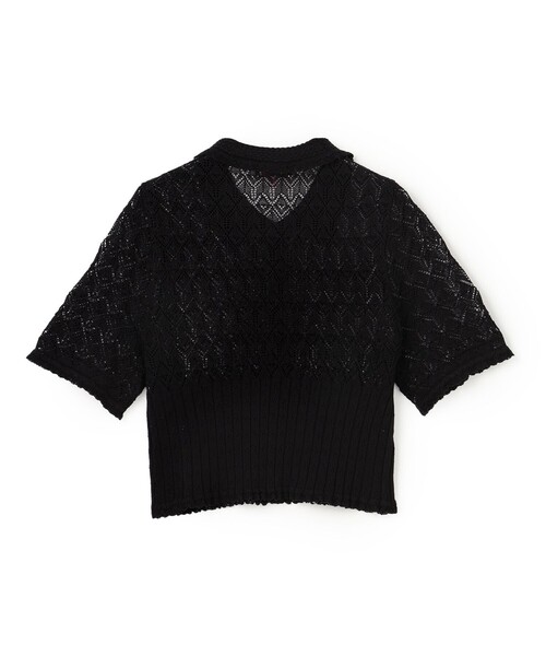 TOCCA(トッカ)の「SPIDER LACE KNIT レースニットカーディガン(カーディガン/ボレロ・レディース・アイボリー系/ブラック系・SMALL/MEDIUM)」の14枚目の写真