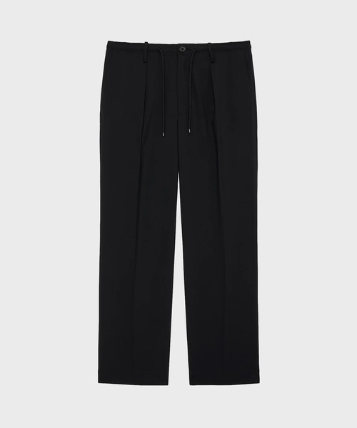 markaware（マーカウェア）の「【MARKAWARE/マーカウェア】ONE TUCK TAPERED EASY PANTS/【軽涼ウール】/オーガニックウール2/80トロピカル / ワンタックテーパードイージーパンツ（スラックス・メンズ・ブラック/ベージュ・1/2/3）」の14枚目の写真