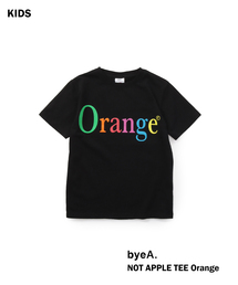 byeA.（バイエー）の「【byeA. / バイエー】NOT APPLE TEE （ORANGE）kids（Tシャツ/カットソー）」