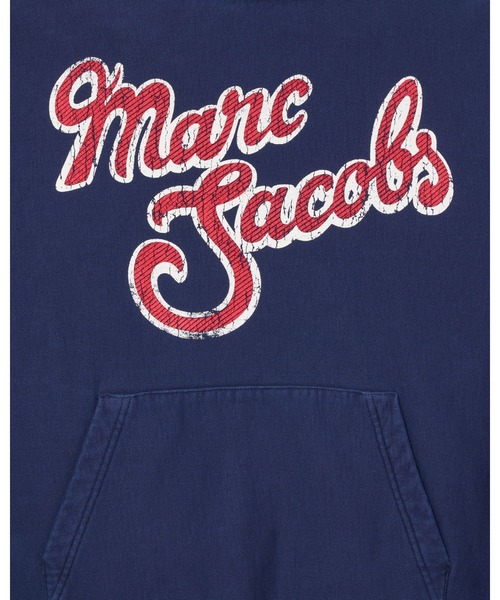 MARC JACOBS(マークジェイコブス)の「【NEW】MARC LOGO HOODIE/マーク ロゴ フーディー(パーカー・レディース・ネイビー・M/S/XS)」の7枚目の写真