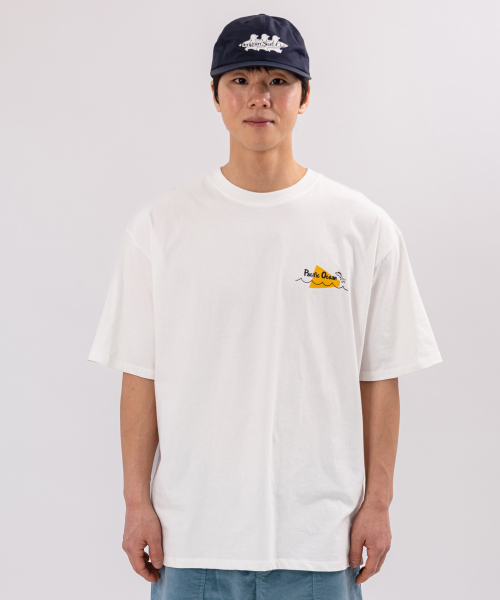 BIGWAVE COLLECTIVE（ビッグウェーブコレクティブ）の「アイムナットフィッシュ 半袖Tシャツ (オフホワイト)（Tシャツ/カットソー・レディース・その他・M/L/XL）」の7枚目の写真