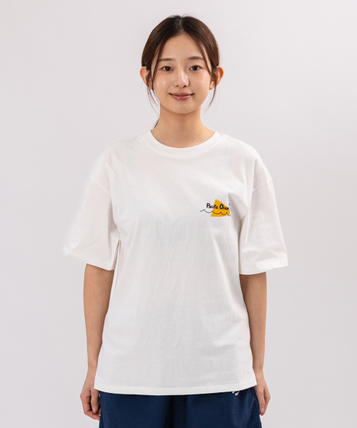 BIGWAVE COLLECTIVE（ビッグウェーブコレクティブ）の「アイムナットフィッシュ 半袖Tシャツ (オフホワイト)（Tシャツ/カットソー・レディース・その他・M/L/XL）」の8枚目の写真